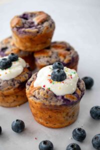 639c30772573ed4a88765a84 Gezonde blueberry muffins suikervrij en eiwitrijk