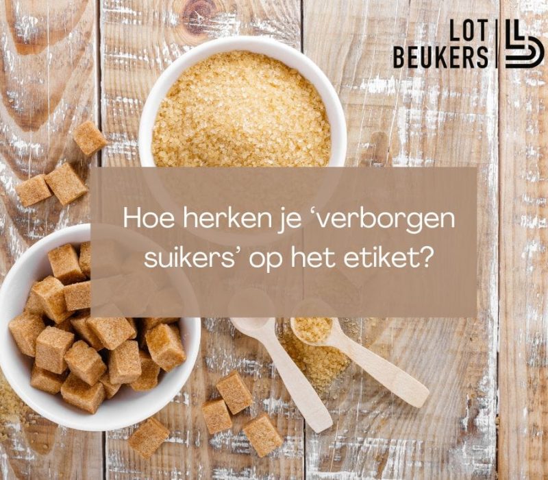 Hoe herken je verborgen suikers op het etiket