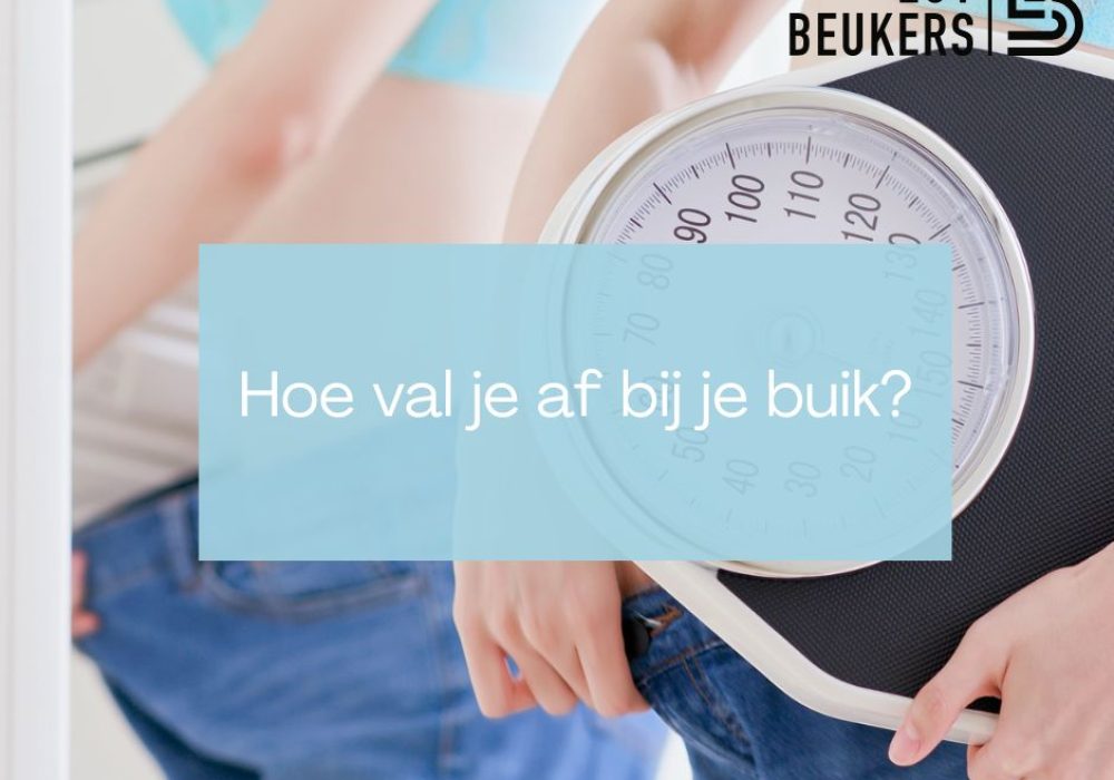 Hoe val je af bij je buik