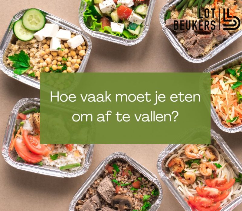 hoe vaak moet je eten om af te vallen