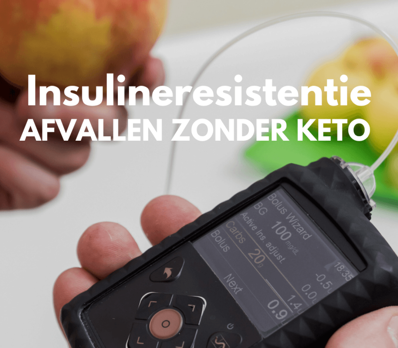 Insulineresistentie, afvallen zonder keto