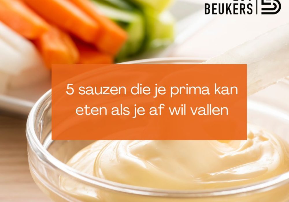 welke sauzen als je af wil vallen